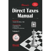 Bharat's Direct Taxes Manual 2023 [DT 3 HB Volumes]